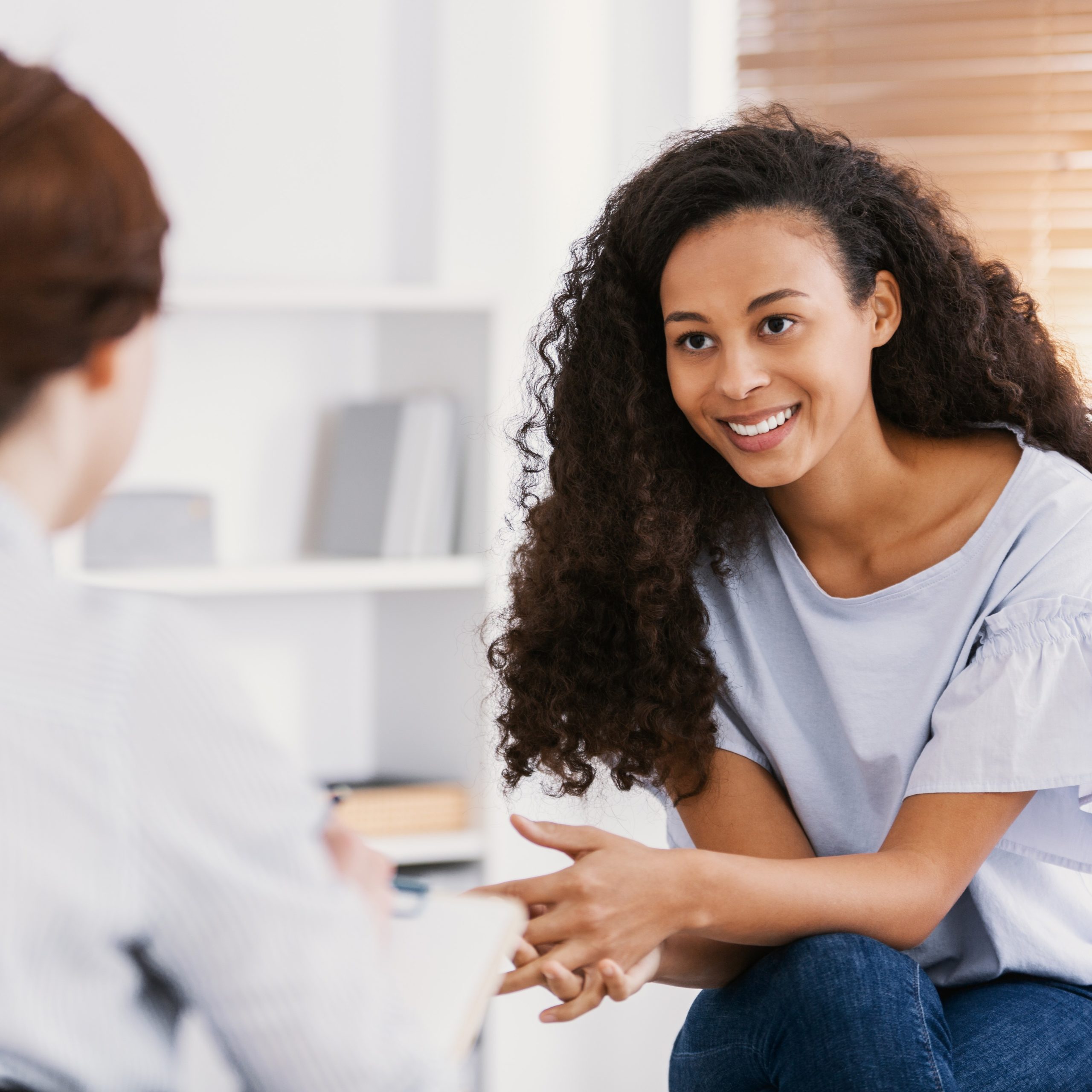 Professional Psychotherapies And Young Woman Suffering From Ptsd